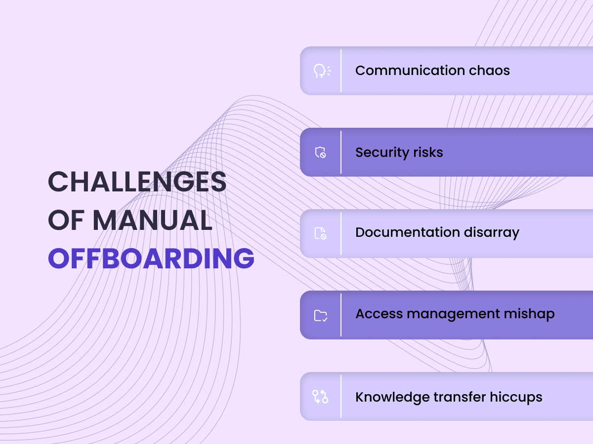The challenges of manual offboarding