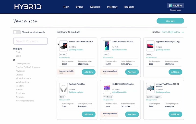 Hybr1d is an all-in-one platform that can help you with your IT needs